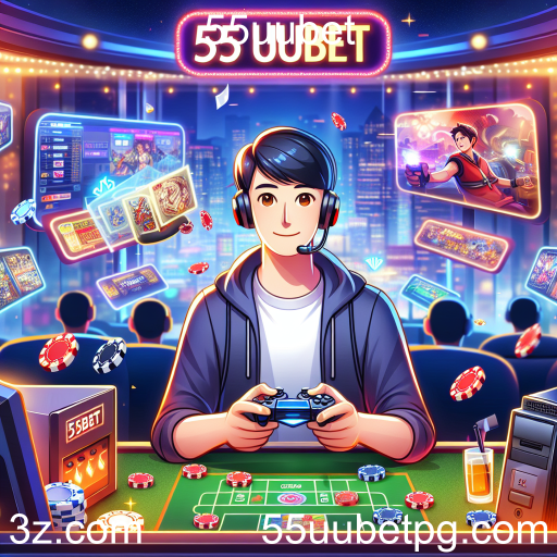 As Últimas Novidades do Mundo dos Jogos no 55uubet